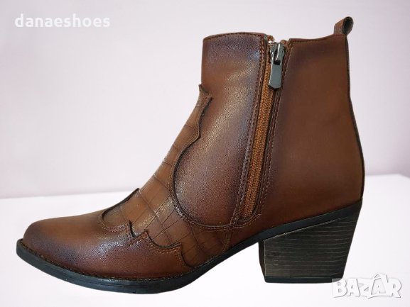 Дамски каубойски боти - ЛИКВИДАЦИЯ!, снимка 7 - Дамски боти - 30184410