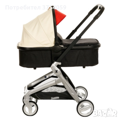 Бебешка количка 3 в 1, Zizito Harmony Lux, снимка 4 - Детски колички - 52393592