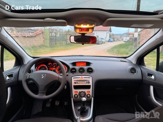 Peugeot 308 SW 1.6i 120кс, снимка 9 - Автомобили и джипове - 54212267