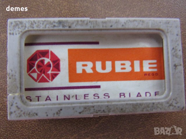 Кутийка с ножчета за бръснене RUBIE, снимка 2 - Други ценни предмети - 31990956