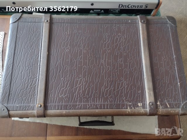 Два стари куфара, снимка 4 - Антикварни и старинни предмети - 44227421