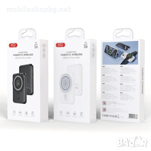 MagSafe външна батерия безжична 10000mAh , снимка 7 - Оригинални батерии - 53254833