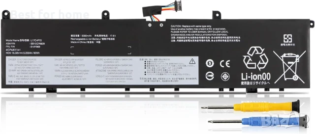 Батерия за лаптоп K KYUER 80Wh L17C4P72 за Lenovo