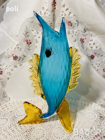 стъкло Murano риба, снимка 4 - Декорация за дома - 52157849