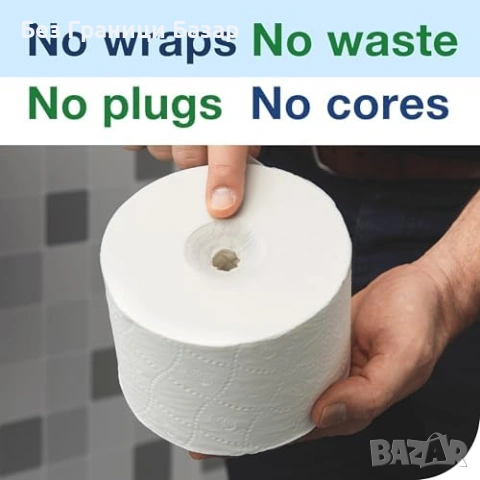 Нов вертикален Tork OptiServe T7 диспенсър за тоалетна хартия 2 ролки бял за тоалетна баня, снимка 3 - Други стоки за дома - 54208073