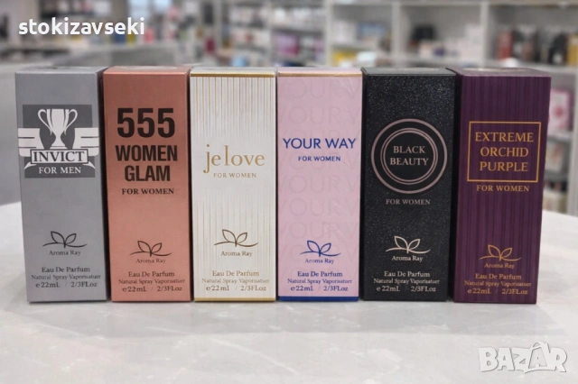 Комплект от 6 броя луксозни парфюма по 22мл – разнообразие от аромати за всеки повод, снимка 4 - Дамски парфюми - 54058397