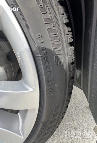 BRIDGESTONE 225/45/19 Зима 46р Dot 18, снимка 5 - Гуми и джанти - 54272514