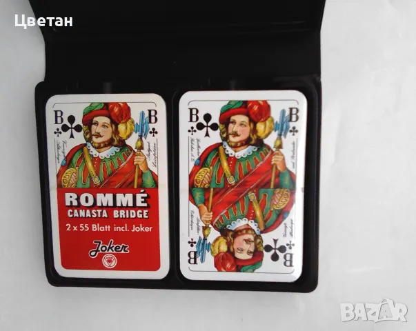 комплект две тестета карти за игра, снимка 2 - Подаръци за мъже - 49078894