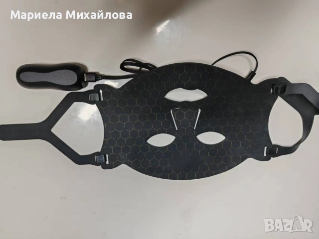 LED Маска за лице със 7 светлинни режима – Домашна фототерапия за по-чиста и спокойна кожа, снимка 10 - Други - 53243127