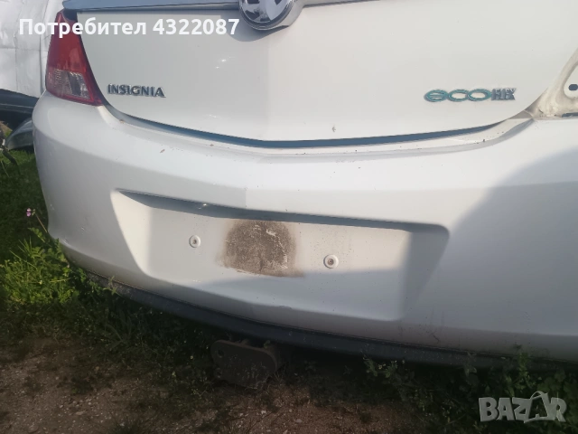 Задна броня за Опел Инсигниа Insignia 2009г.