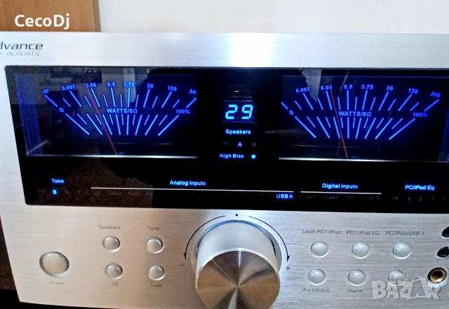 Advance Acoustic MAX 450 или Advance Paris, усилвател, стъпало, DAC