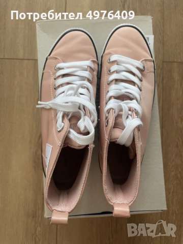 Маратонки Calvin Klein розови 36, снимка 2 - Маратонки - 56460269