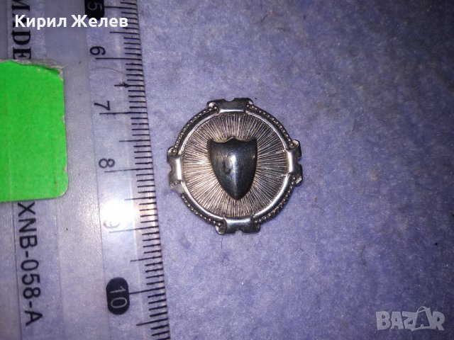 СТАРИННА ВИКТОРИАНСКА СРЕБЪРНА БРОШКА ЗНАЧКА СТЕРЛИНГОВО СРЕБРО 925 АНГЛИЯ с МНОГО МАРКИРОВКИ 36477, снимка 11 - Антикварни и старинни предмети - 39643656