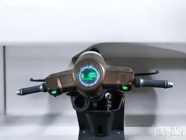 Електрическа Триколка blueElectric BM1-LUX 2000W | 60V | 24Ah | BROWN, снимка 9 - Мотоциклети и мототехника - 49745665