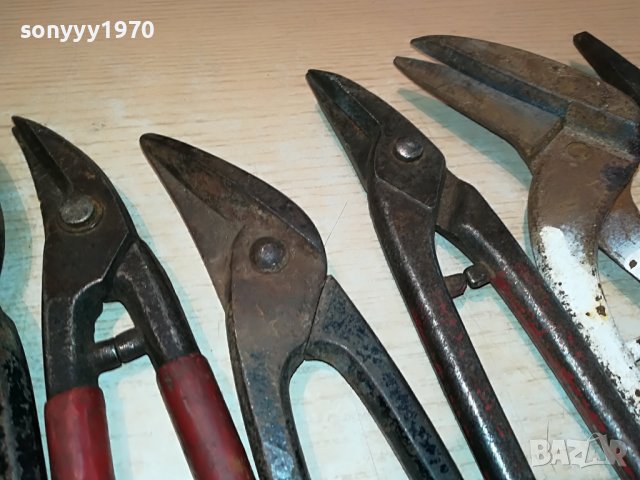 стари ножици за ламарина-85лв за бр 1205221103, снимка 7 - Други инструменти - 36736057