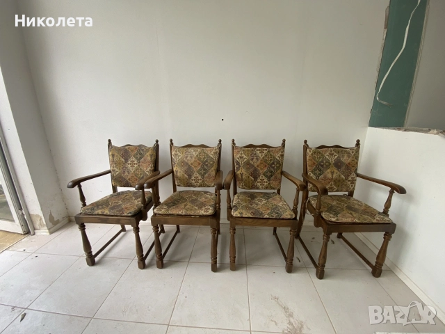 ретро/винтидж столове, снимка 5 - Столове - 56542741