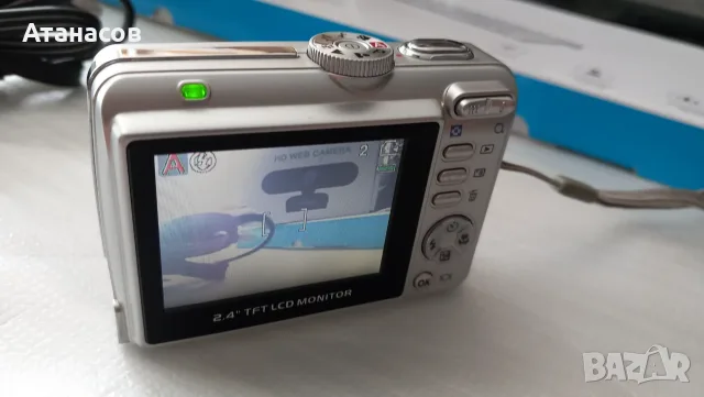 Vivitar Vivicam 6320 Silver 6.0 MP 3X Optical Zoom + AV кабел - 12€, снимка 2 - Фотоапарати - 55754101