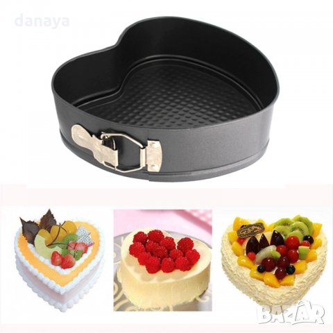 2472 Малка форма за печене с падащо дъно Сърце