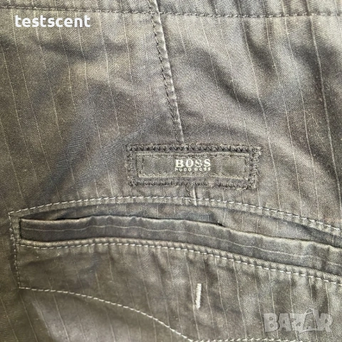 Класически елегантен панталон Hugo Boss Black Dress Pants – Мъжки / Размер 36, снимка 3 - Панталони - 54015231
