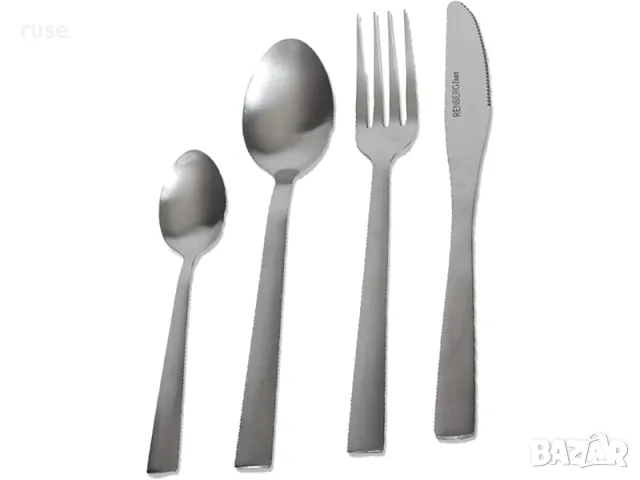 НОВИ! Прибори за хранене Renberg 24 части мат, снимка 2 - Прибори за хранене, готвене и сервиране - 47268764