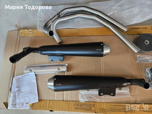 Оригинални ауспуси ARROW за Kawasaki Z125 Ninja125 2019-2025г и цяла генерация за W800 2020г, снимка 17 - Части - 53174031