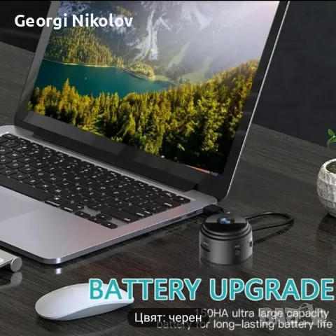 Мини камера, снимка 3 - Камери - 48589842