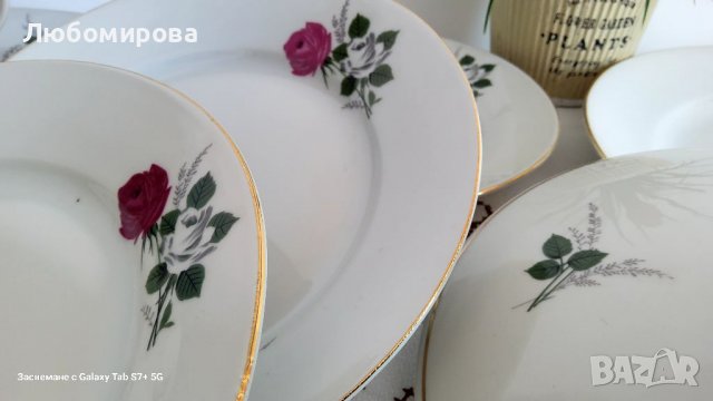 Български сервиз, снимка 4 - Антикварни и старинни предмети - 39827339