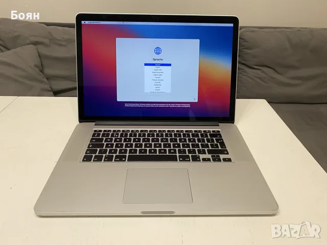 MacBook Pro 15″ Retina i7 / 16GB / 500GB – macOS + Windows