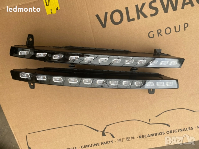 LED дневни светлини с Migachi за Audi Q7 Sport/S-Line 2010–2015 – 4L0953041E / 4L0953042E, снимка 8 - Части - 51110144