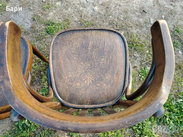 Стар виенски стол,столове, снимка 7 - Столове - 49031563