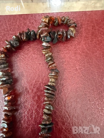 голям гердан от натурален кехлибар, снимка 3 - Колиета, медальони, синджири - 54329192