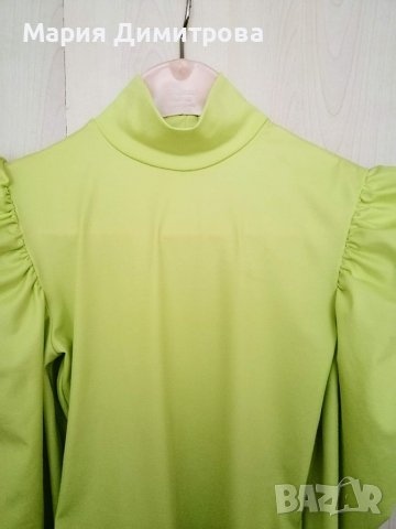 Уникално боди с интересен дълъг ръкав Bershka , снимка 1 - Блузи с дълъг ръкав и пуловери - 38102985