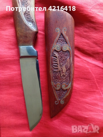 Нож ръчна изработка, снимка 5 - Ножове - 54277621