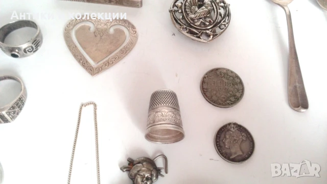 Стари сребърни и посребрени предмети по договаряне, снимка 12 - Антикварни и старинни предмети - 51262341