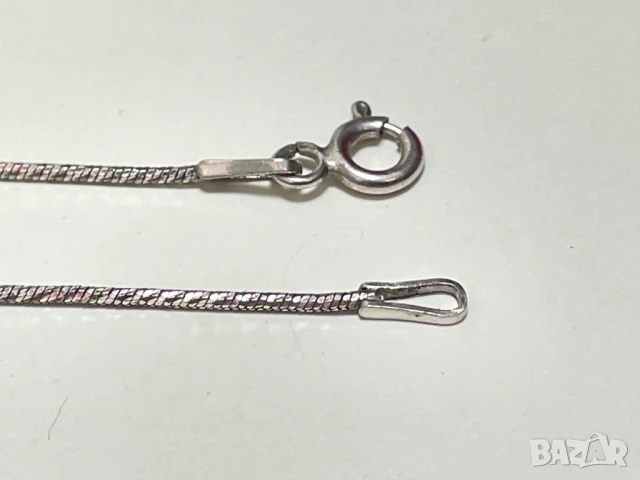 Сребърен Накит: Синджир с Кръст (проба 925) ITALY-4,175 грама, снимка 10 - Колиета, медальони, синджири - 51339902