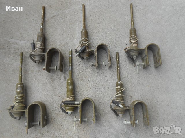 Военни антени за радиостанция, снимка 10 - Антикварни и старинни предмети - 34411482