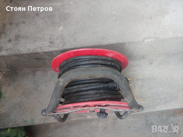 Макара удължител 3х2.5 - 18м, снимка 5 - Разклонители и удължители - 52631923