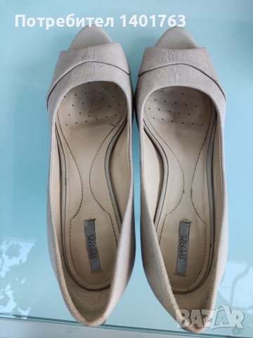 Оригинални, елегантни дамски обувки на висок ток Геокс, Geox, снимка 1 - Дамски елегантни обувки - 37250085