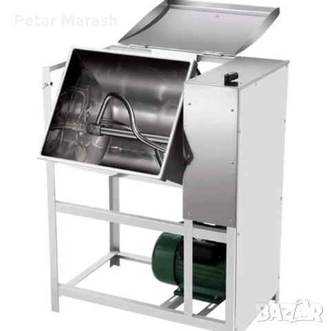 Професионална електрическа бъркалка за кайма и тесто 15 кг – 2200W, Машина за месене отнеръждаема ст, снимка 2 - Други инструменти - 52222618