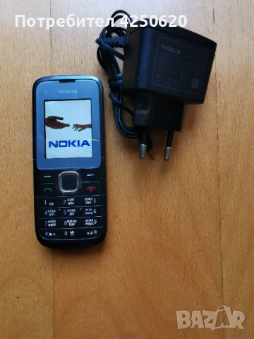 Телефон нокия бутони  c1-01 със зарядно бг меню