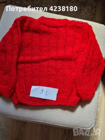 Бебешки и детски плетени дрешки, нови, ръчна изработка, снимка 17 - Детски пуловери и жилетки - 47433533