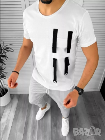 Бяла тениска Модел 2024г., снимка 1