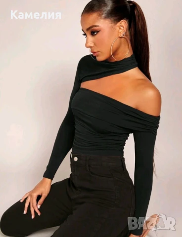 Дамска блуза, снимка 2 - Блузи с дълъг ръкав и пуловери - 50532894