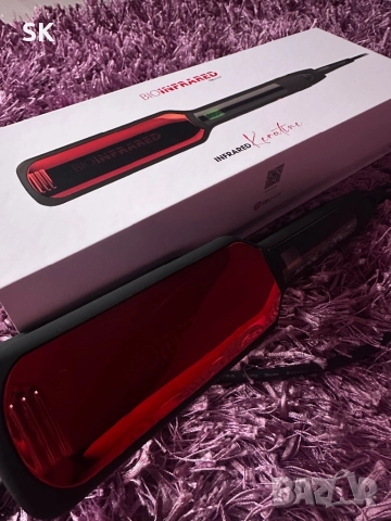 Преса за коса Upgrade keratine-bio infrared Flat iron, снимка 2 - Преси за коса - 52845328