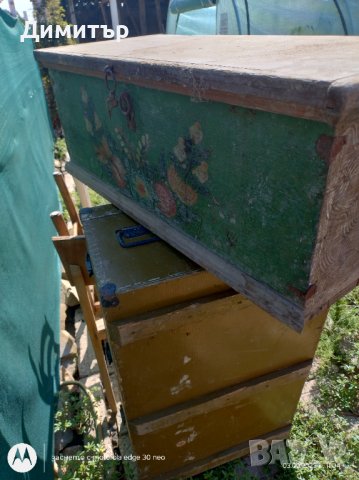Дървени сандъци, снимка 5 - Антикварни и старинни предмети - 42062459