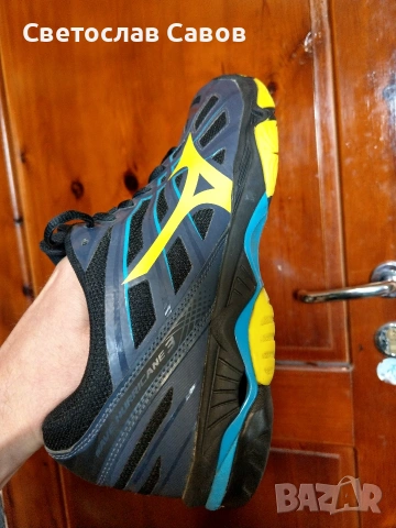 Mizuno Wave Hurricane 3. 43нм. 27,6см., снимка 11 - Маратонки - 53881483