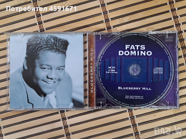 Fats Domino – Blueberry Hill, снимка 2 - CD дискове - 51993859