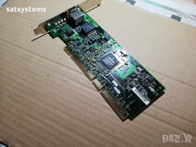PCI-X Gigabit Lan Card Broadcom BCM95703A30U, снимка 4 - Мрежови адаптери - 31943796