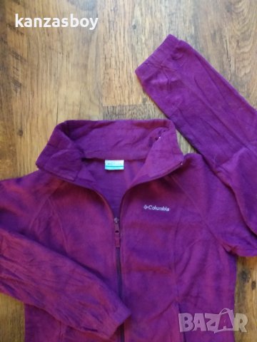 columbia Women's Full-Zip Fleece Jacket - страхотно поларено горнище, снимка 4 - Спортни екипи - 38333092