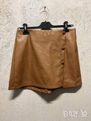 кожена пола панталон 